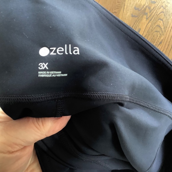 Zella Womans Black Yoga Pants Athleisure High Waist Deep Pockets Size 3X - Picture 6 of 6